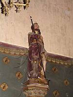 Carcassonne, Eglise St-Vincent, Statue de St Roch